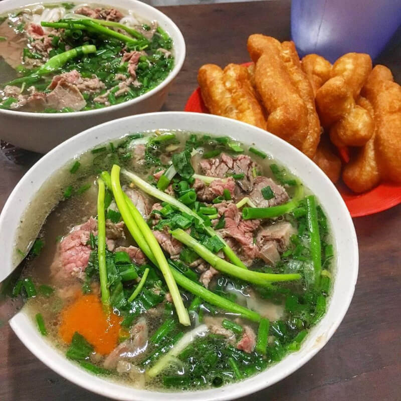 Pho - street food in Hanoi